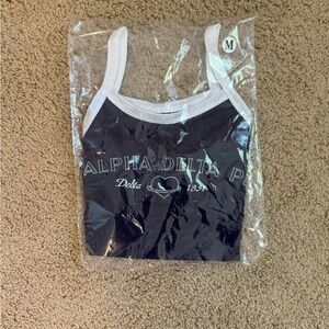 Alpha Delta Pi Navy Tank Top